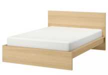 Vende-se cama de casal Malm (do Ikea) com 2 estrados individuais