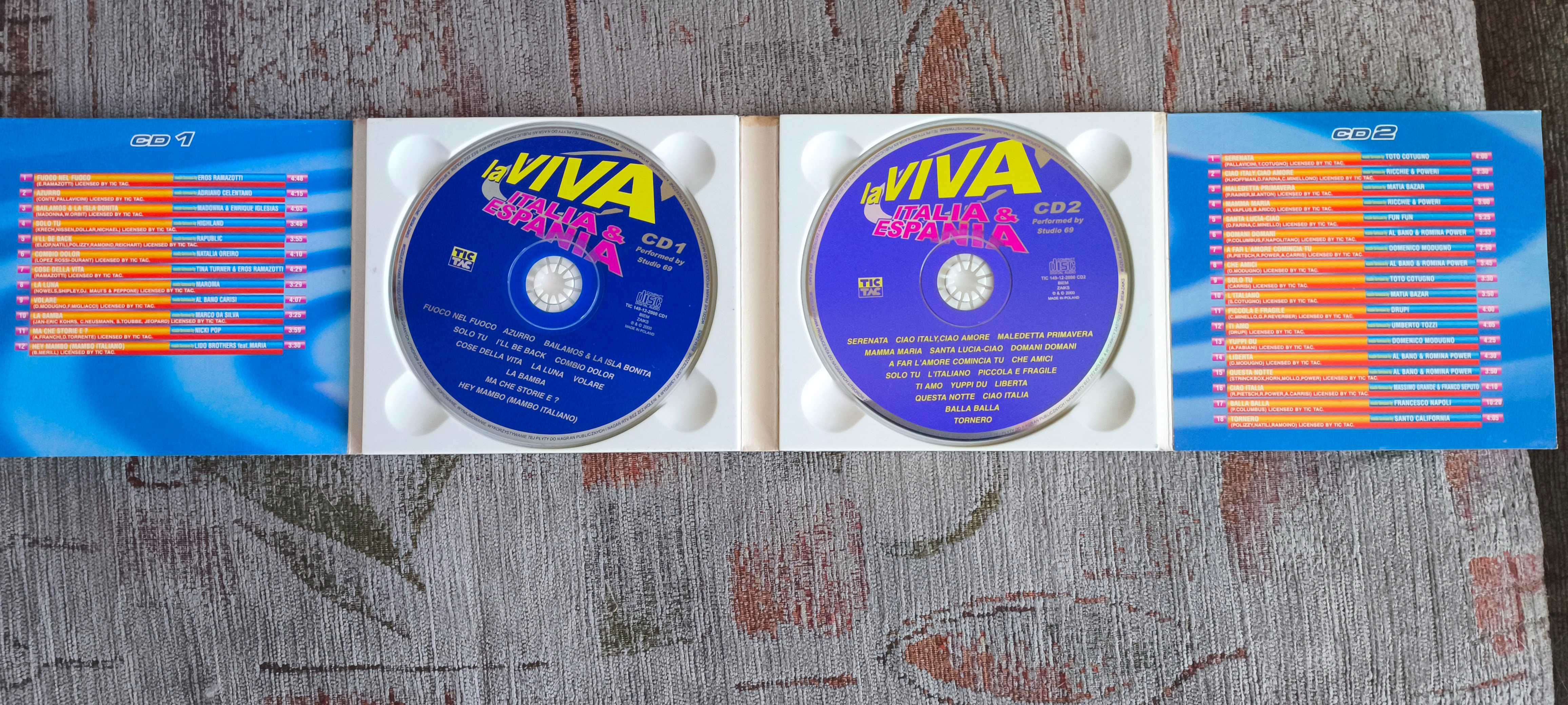 la viva italia&espania 2 cd