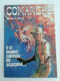 Livro Comanche - "E o Diabo gritou de alegria" (Hermann & Greg)