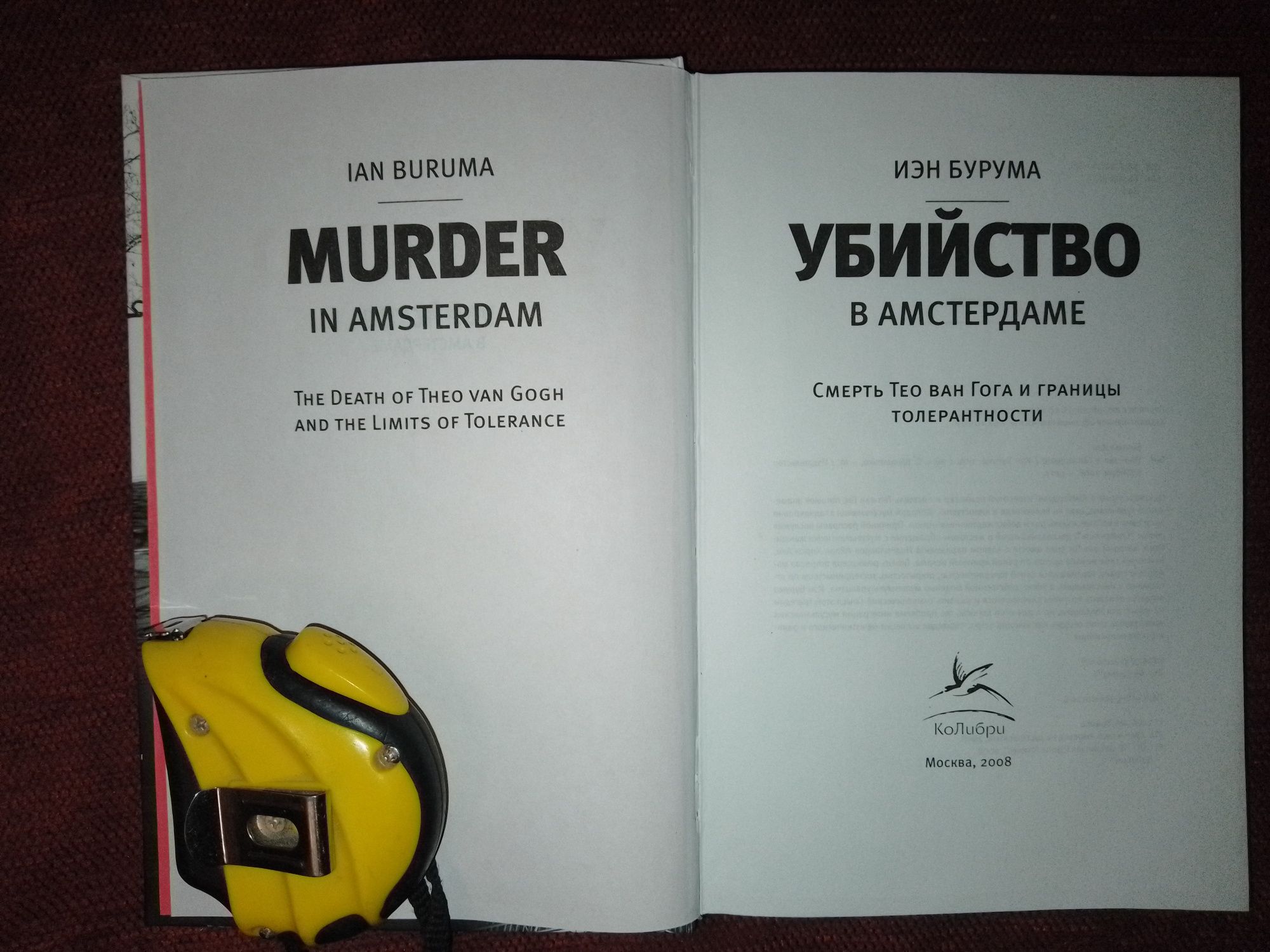 Убийство в Амстердаме Иэн Бурума