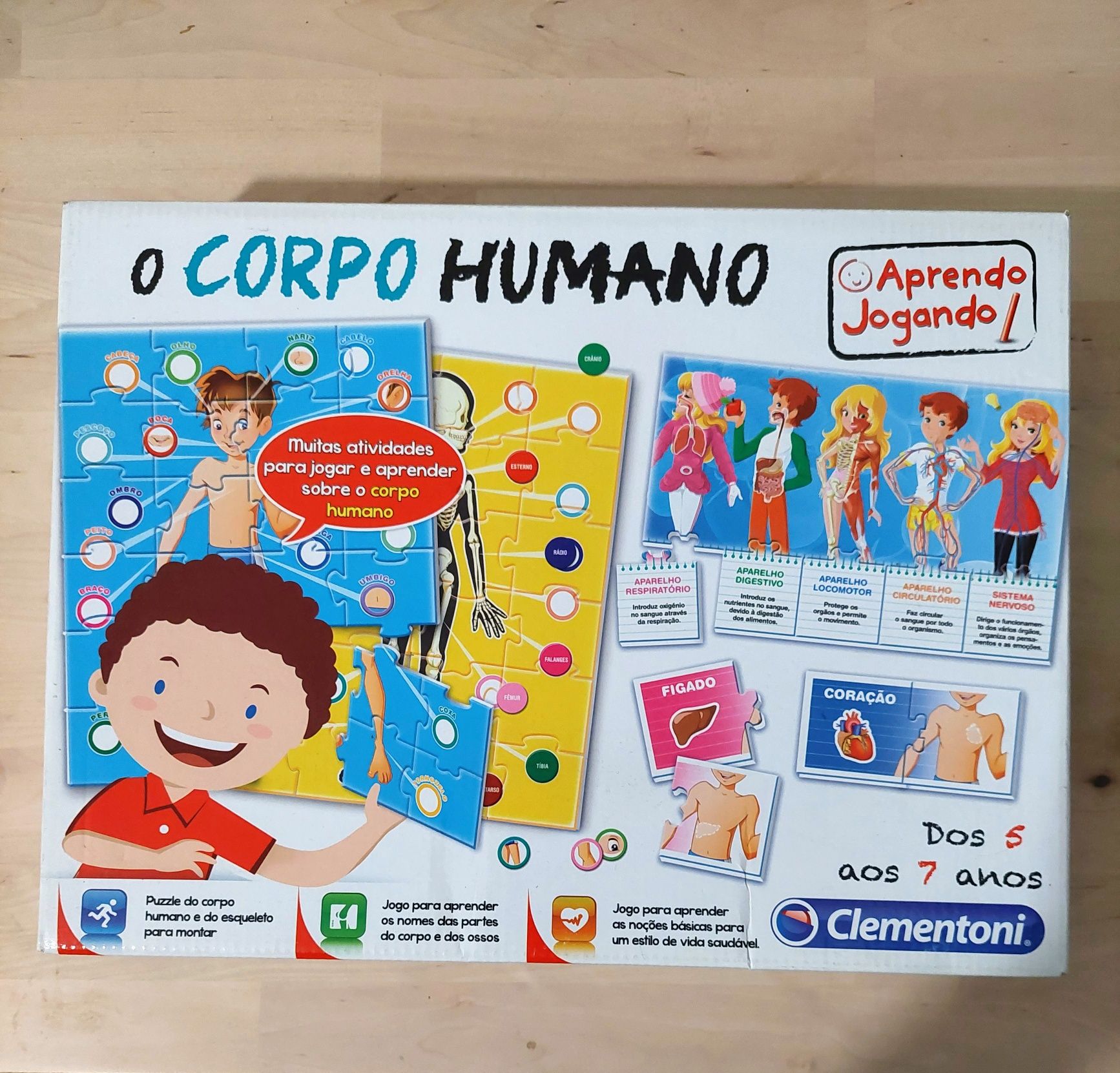 Jogo O Corpo Humano - Clementoni