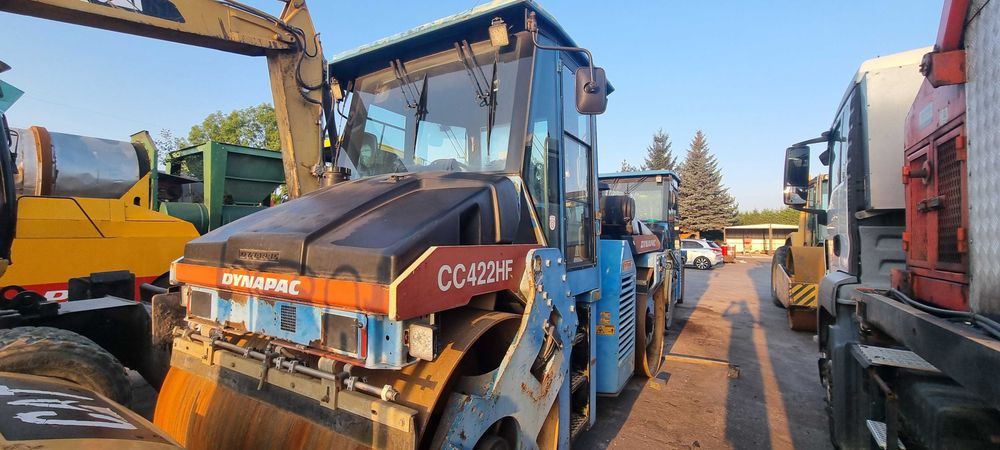 DYNAPAC CC 422HF  stal stal  walec drogowy do asfaltu