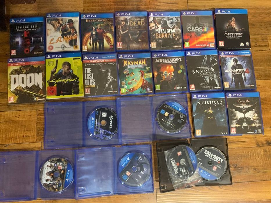 Колекція ігор на Playstation 4 і 5