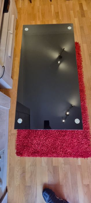 Mesa de centro em vidro temperado