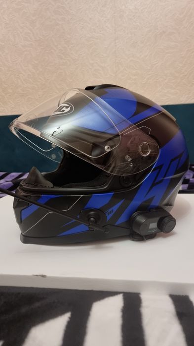 Продам шлем HJC C70 И гарнитура