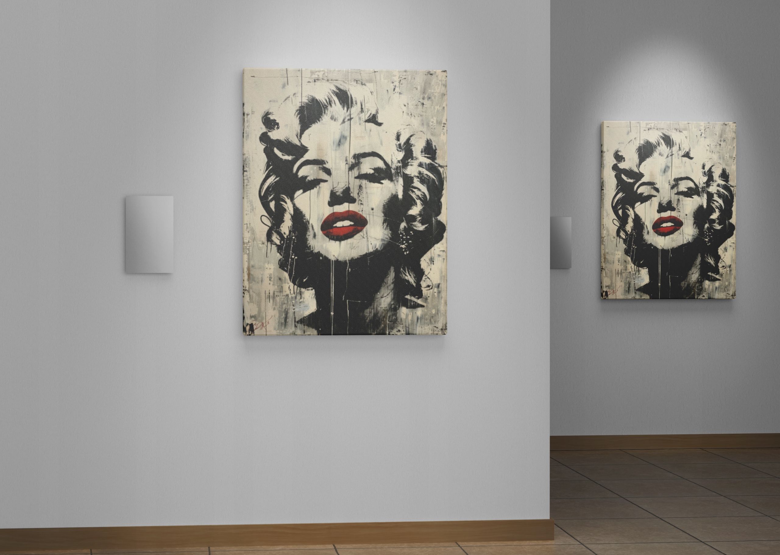 Obraz na płótnie Marilyn Monroe 90x120 cm - Pop-Art do salonu