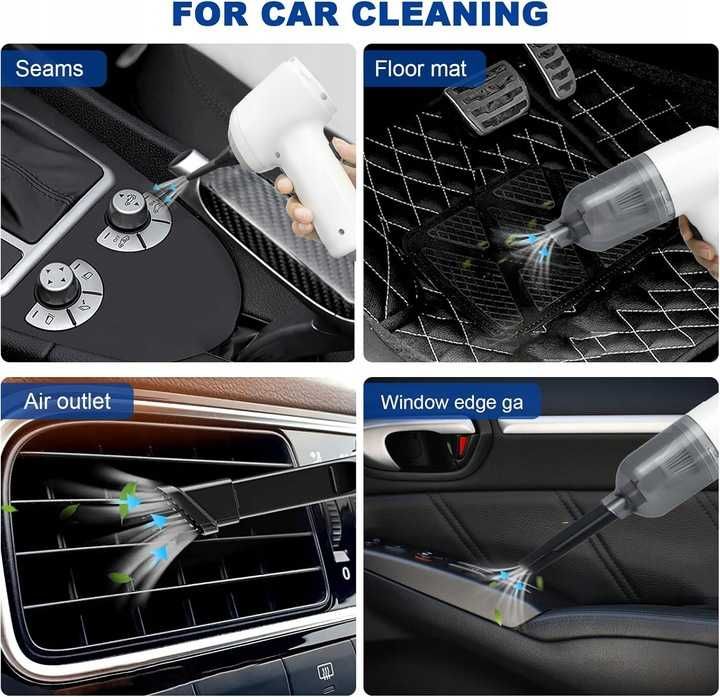 Elektryczna dmuchawa powietrza do samochodu odkurzacz bezprzewodowy