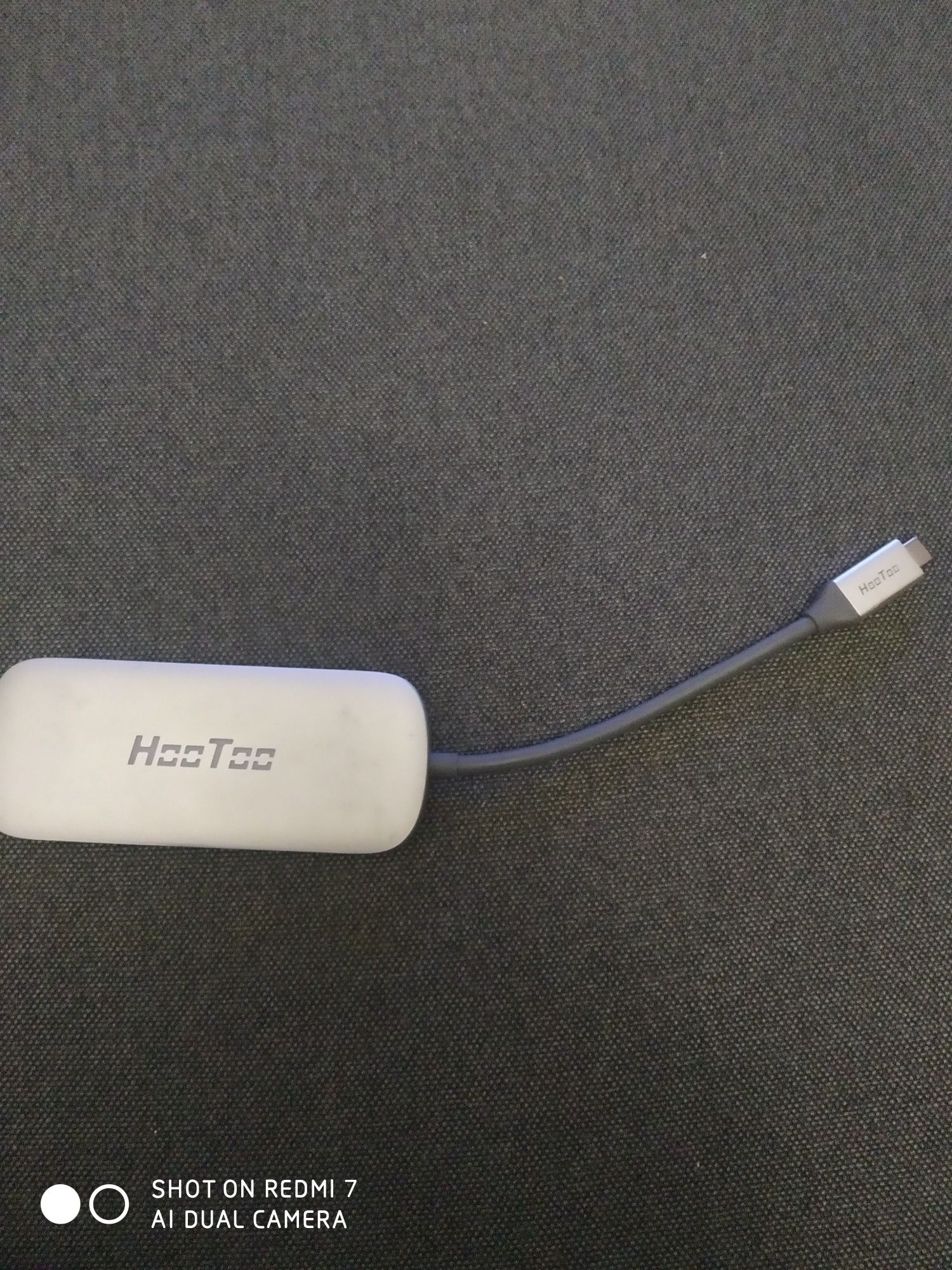 Адаптер перехідник HooToo Shuttle . USB- Tupe-C