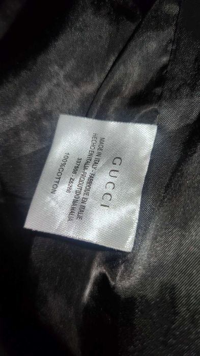 Bluza Gucci&Adidas męska Czarna rozpinana wytłaczane logo Stan db+ r.L