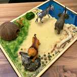 Panel sensoryczny makieta Safari Afryka Montessori zwierzęta