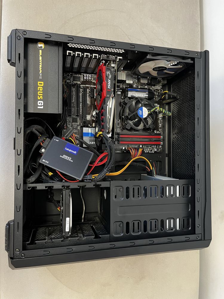 Komputer i5/16GB RAM/SSD 476 GB + 2 monitory – gotowy zestaw
