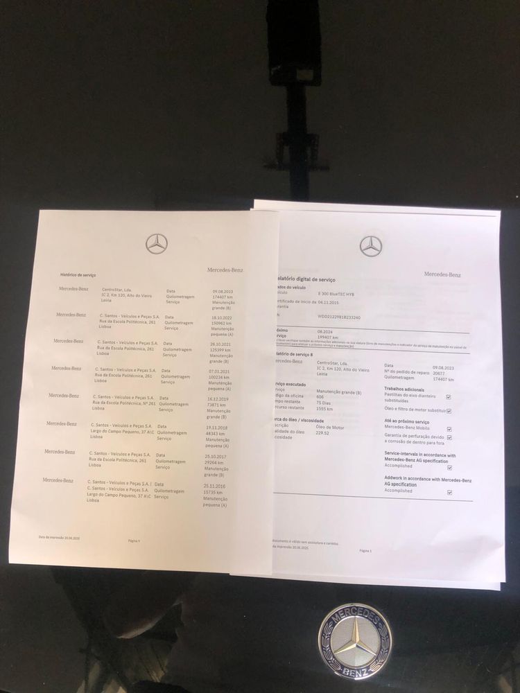 Mercedes E 300 Diesel/Hybrid  Edition E Amg line Nacional 11/2015