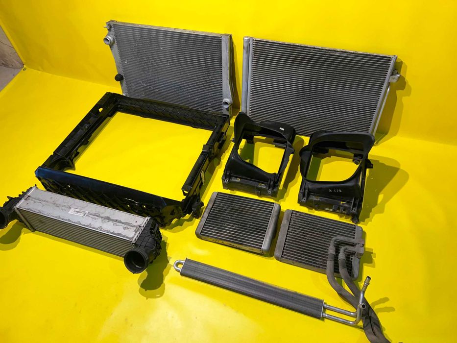 Радиатор BMW X5 E70 основной кондиционера БМВ Х5 Е70 интеркуллера АКПП