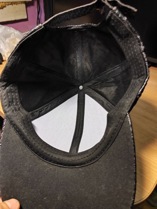 Кожаная кепка/бейсболка кожа питона р 56-58.