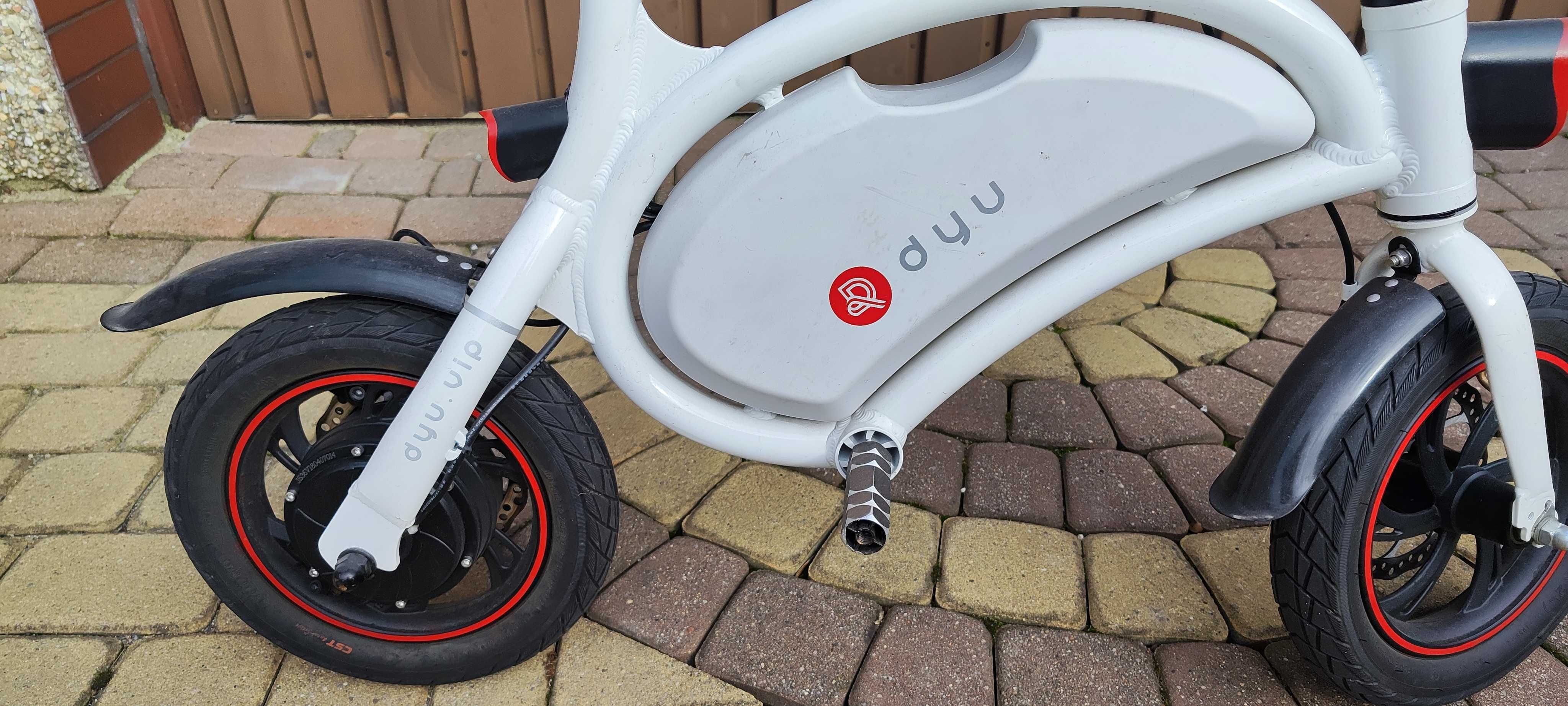 Mini rower elektryczny składana kierownica DYU VIP
