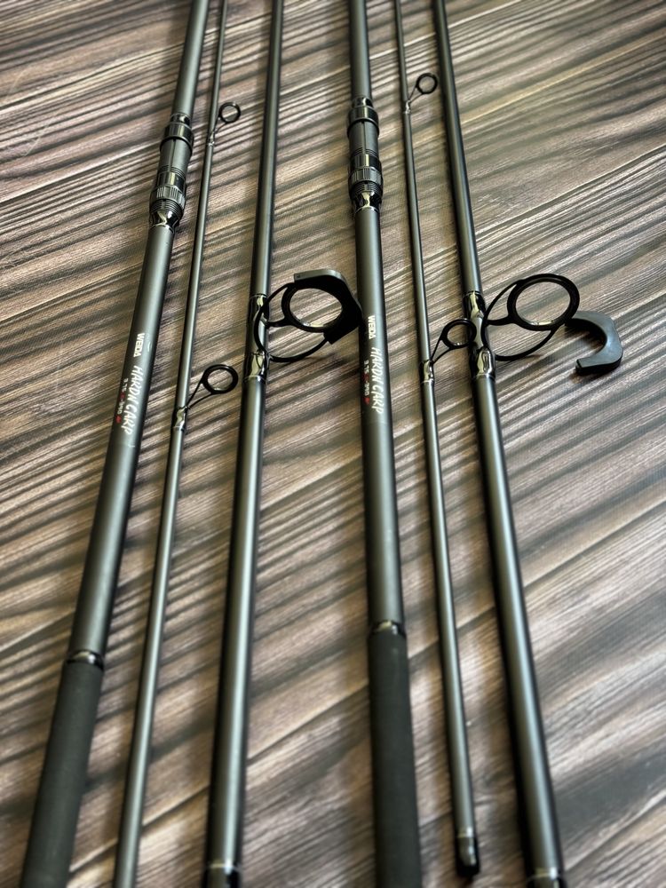 Коропове вудилище WEIDA Hardn Carp 3.75 lb 50 мм кольцо