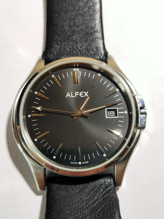 Часы Alfex 5626, Швейцария, Ronda, сапфировое стекло, мужские.