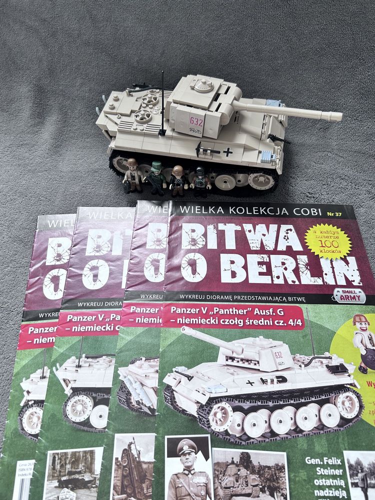 Klocki cobi czołg Panther Bitwa o Berlin cobi86