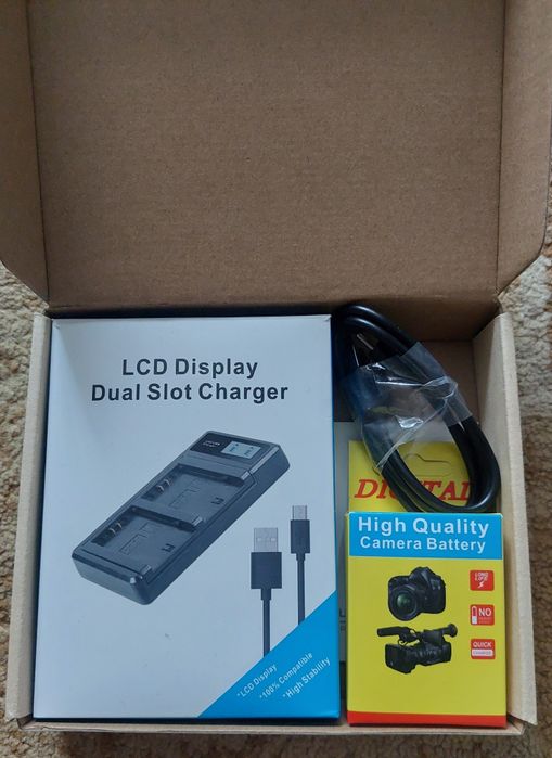 Reytric зарядний пристрій та батарея для EN-EL25 для Nikon Z50/Z fc