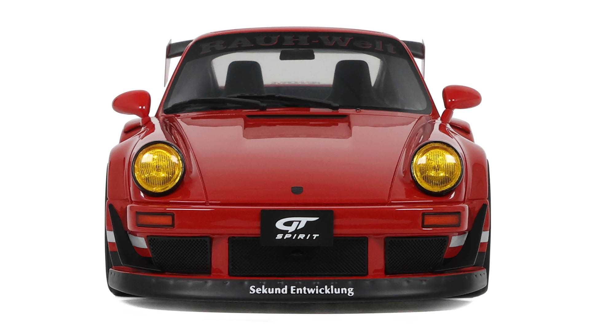 1:18 GT Spirit Porsche 911 (964) RWB Rauh-Welt Body Kit Painkiller red