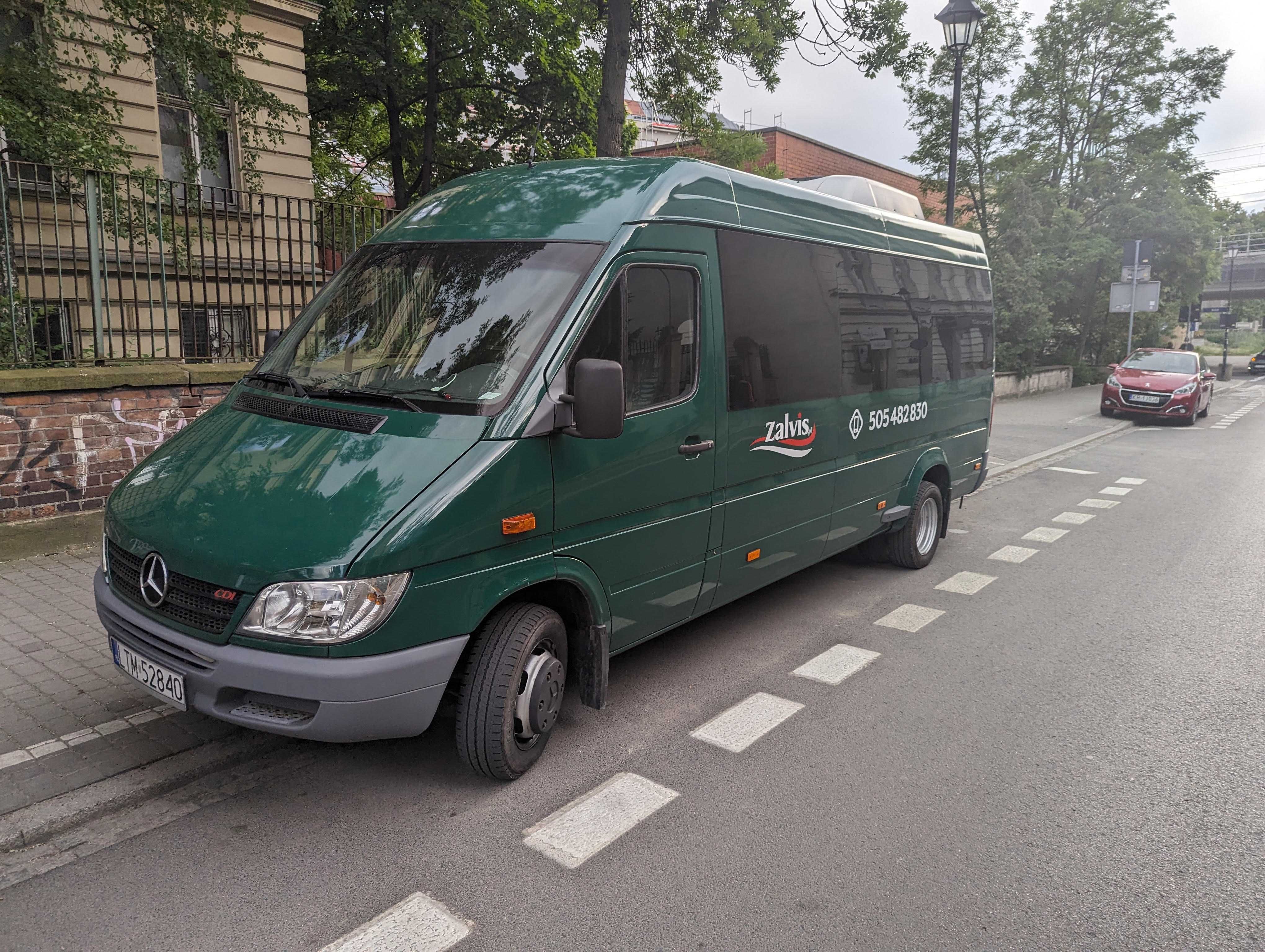 Wynajem busa 9/19/55 osób z kierowcą /autobus autokar wycieczka wesele