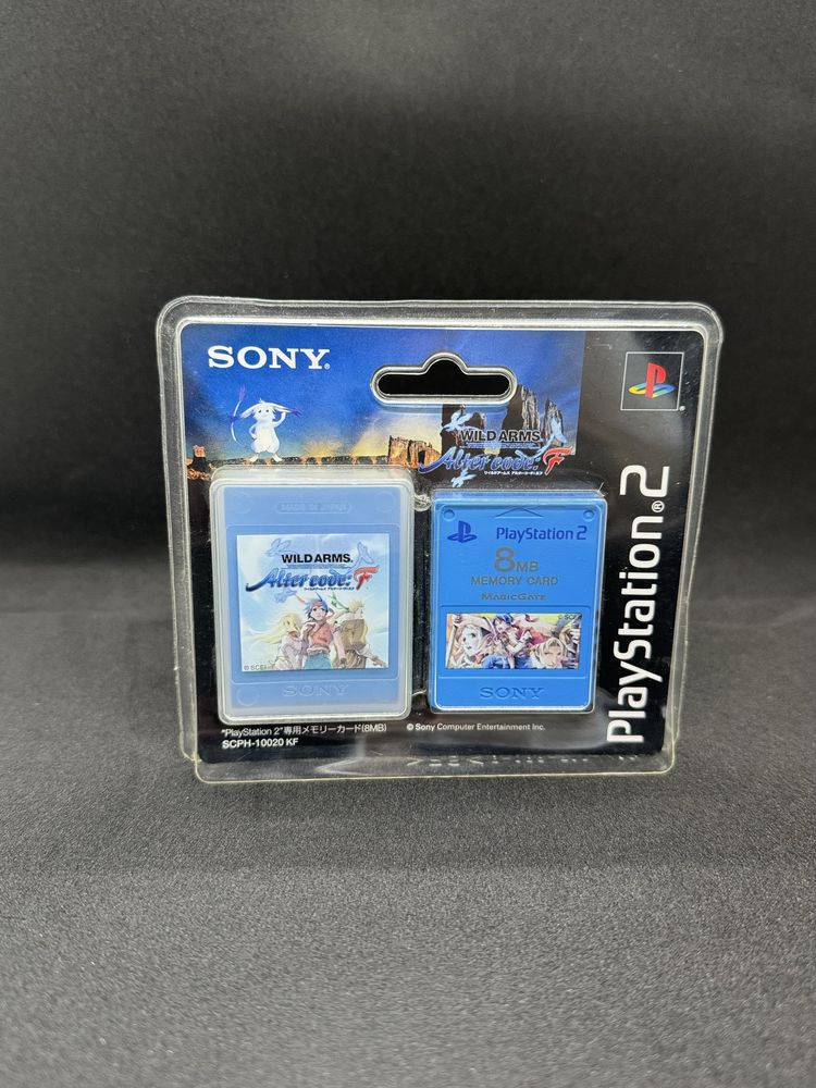 Playstation 2 limited memory card set NOWE unikat ps2 karty