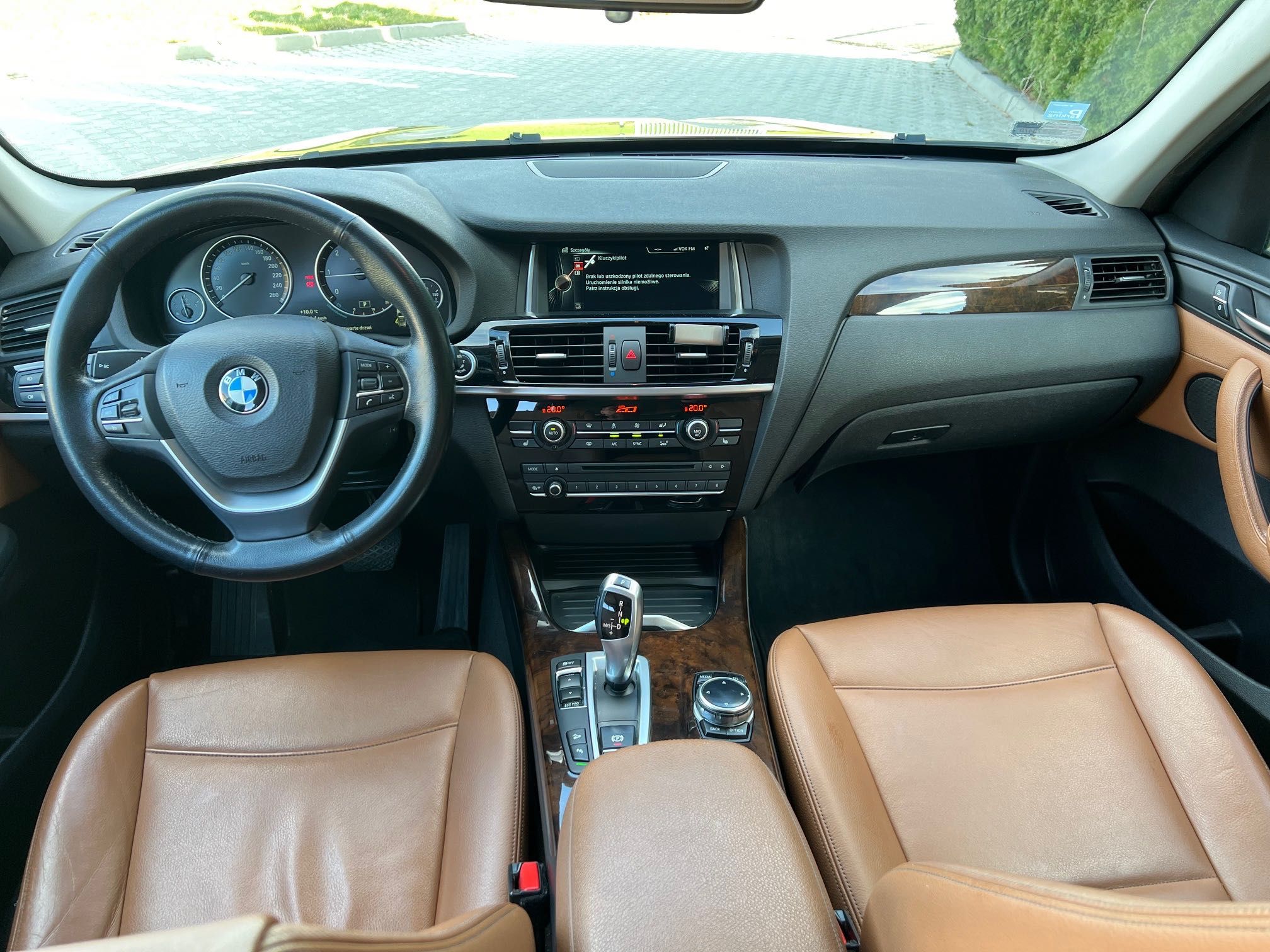 BMW X3 2014 rok 2.0d salon Polska, VAT 23%, I właść ASO bezwypadk.