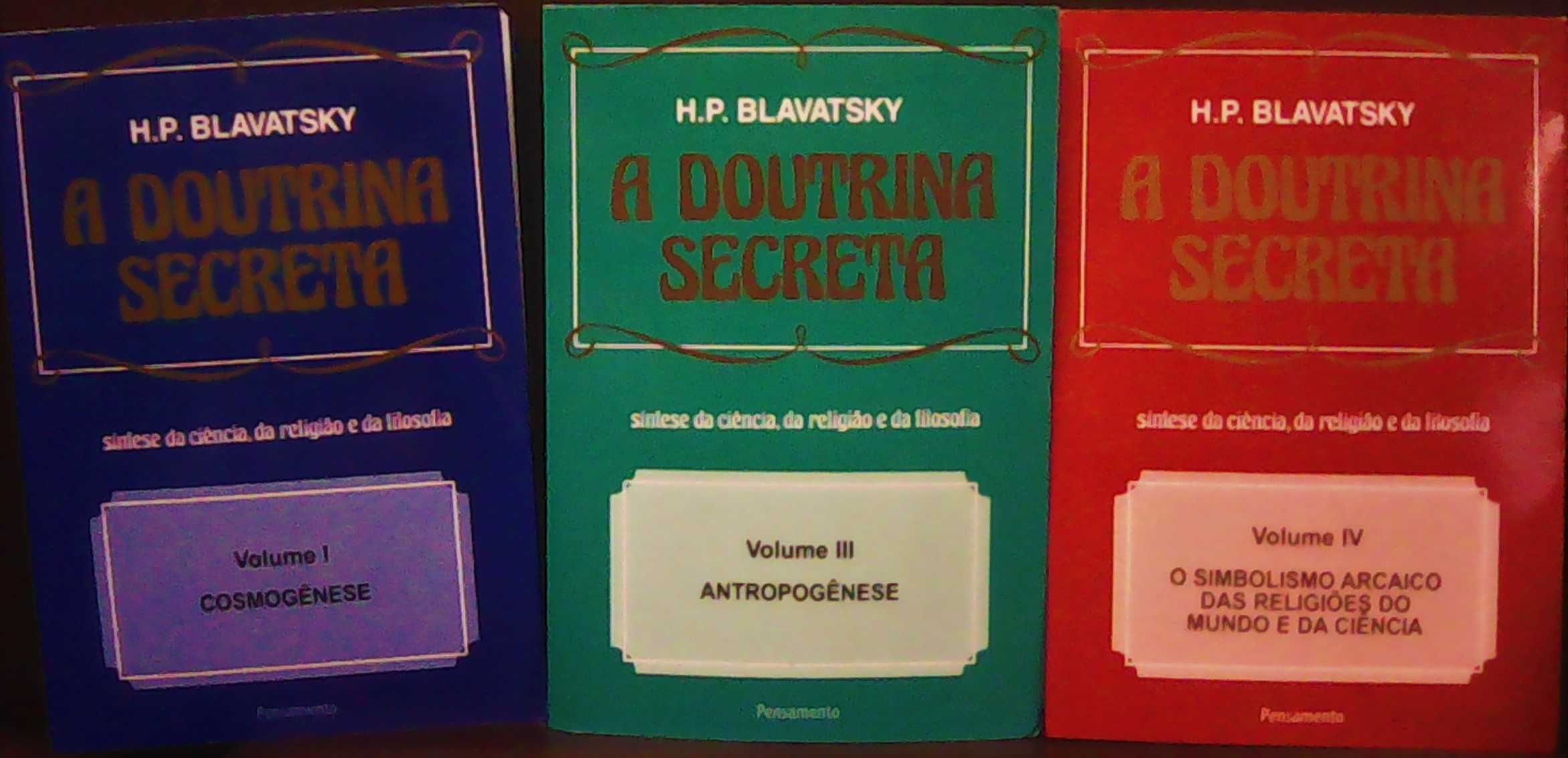 Helena Blavatsky - 19 obras da autora (livros novos)