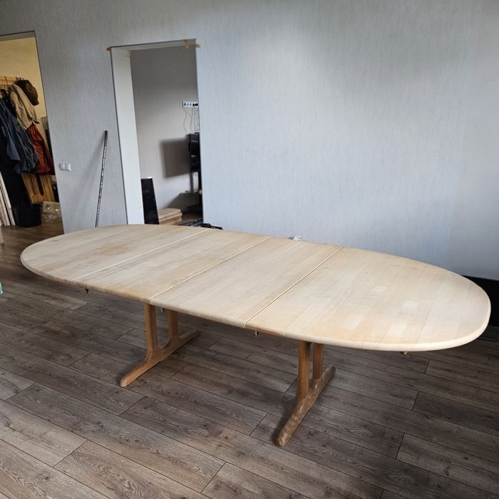 стіл розкладний дерев'яний 260×120