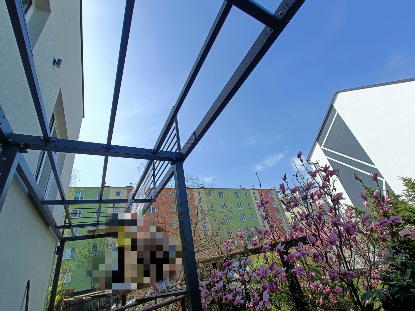 Balkon dostawny z balustrada ocynk taras  dostawiamy doczepiany