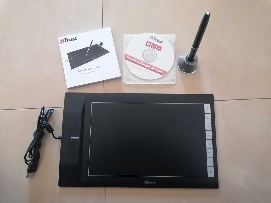 Mesa grafica ultrafina 30cm TRUST