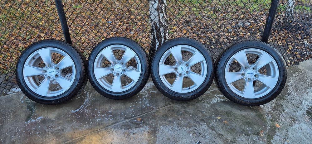 Koła zimowe et34 8J 225/50r17 5x120 oc 72.5mm Alutec