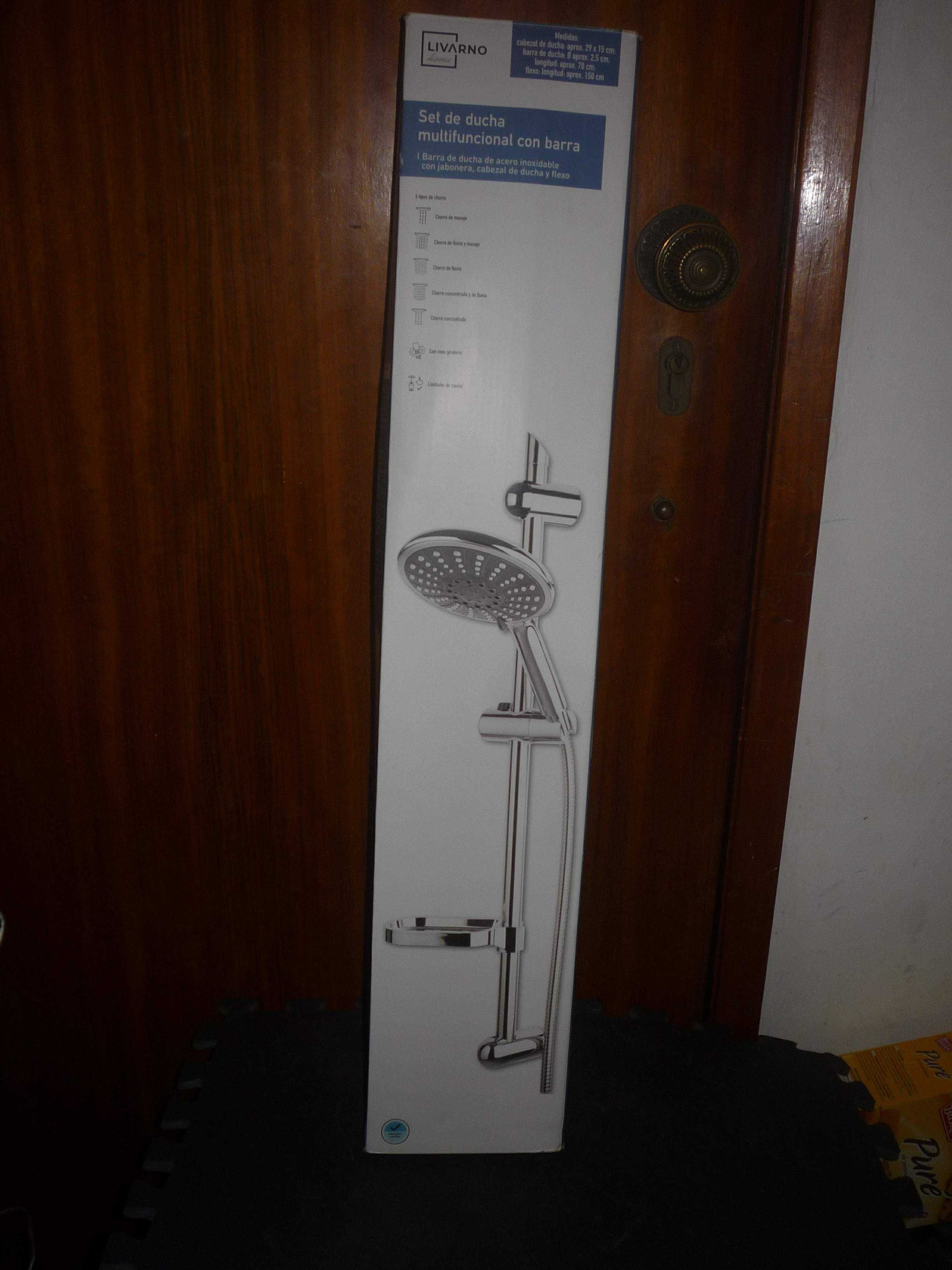 Conjunto de Chuveiro: 2 euros