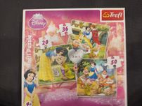Puzzle Królewna Śnieżka, 3w1