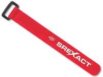 SREXACT 1CE0037-RD-SR opaska rzepowa 80cm (czerwona) kpl 10szt