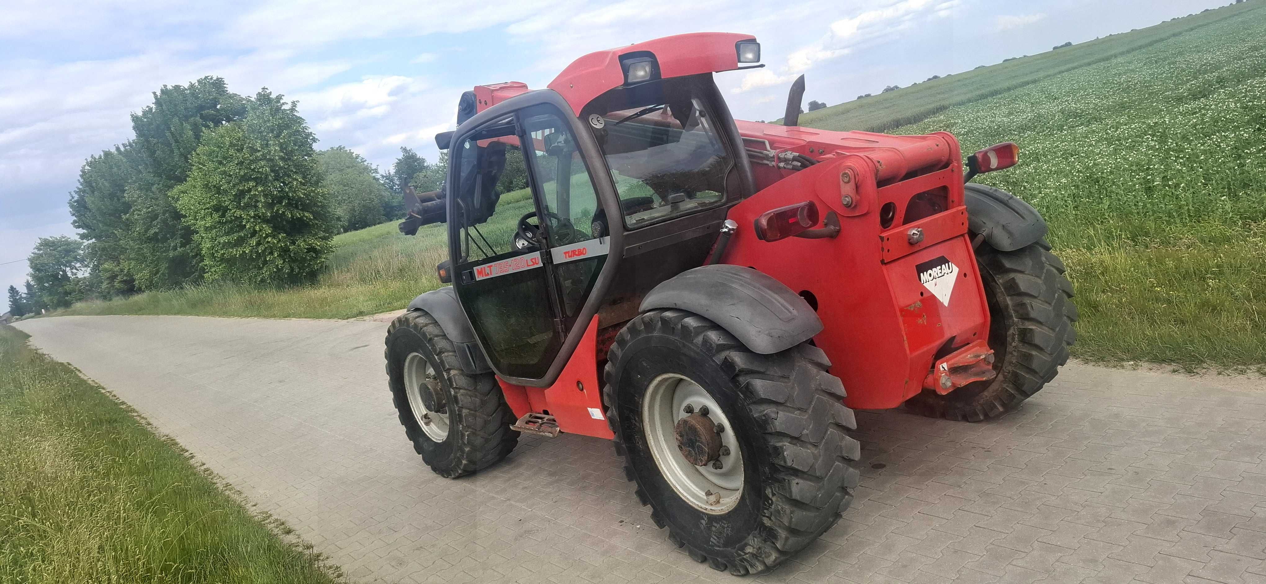 Ladowarka Manitou 735-120 lsu, Klima Manual