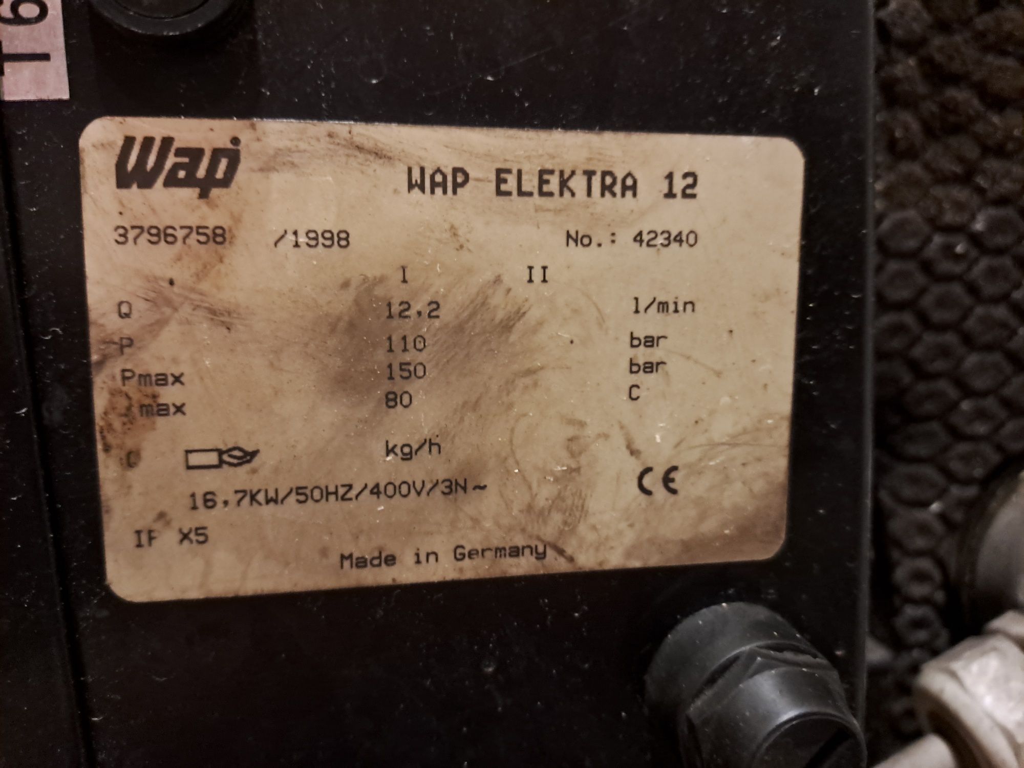 Myjka WAP (nie Nilfisk,Karcher)