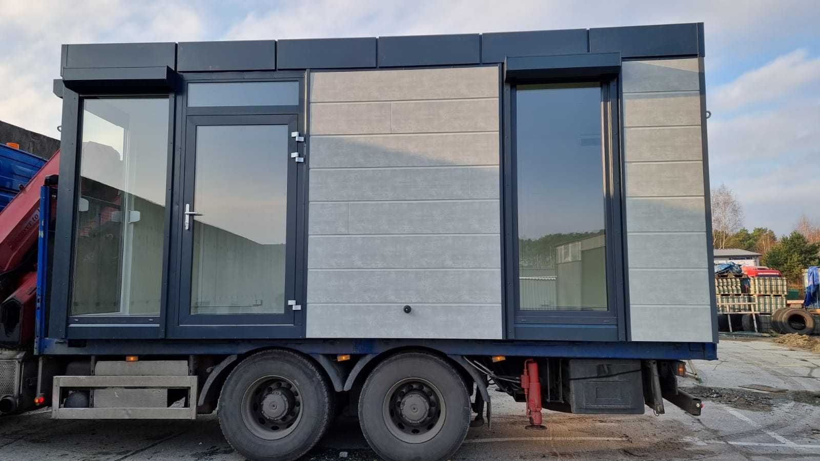 kontener biurowy, socjalny, 6x3m, nowy, stalowa rama, możliwy leasing