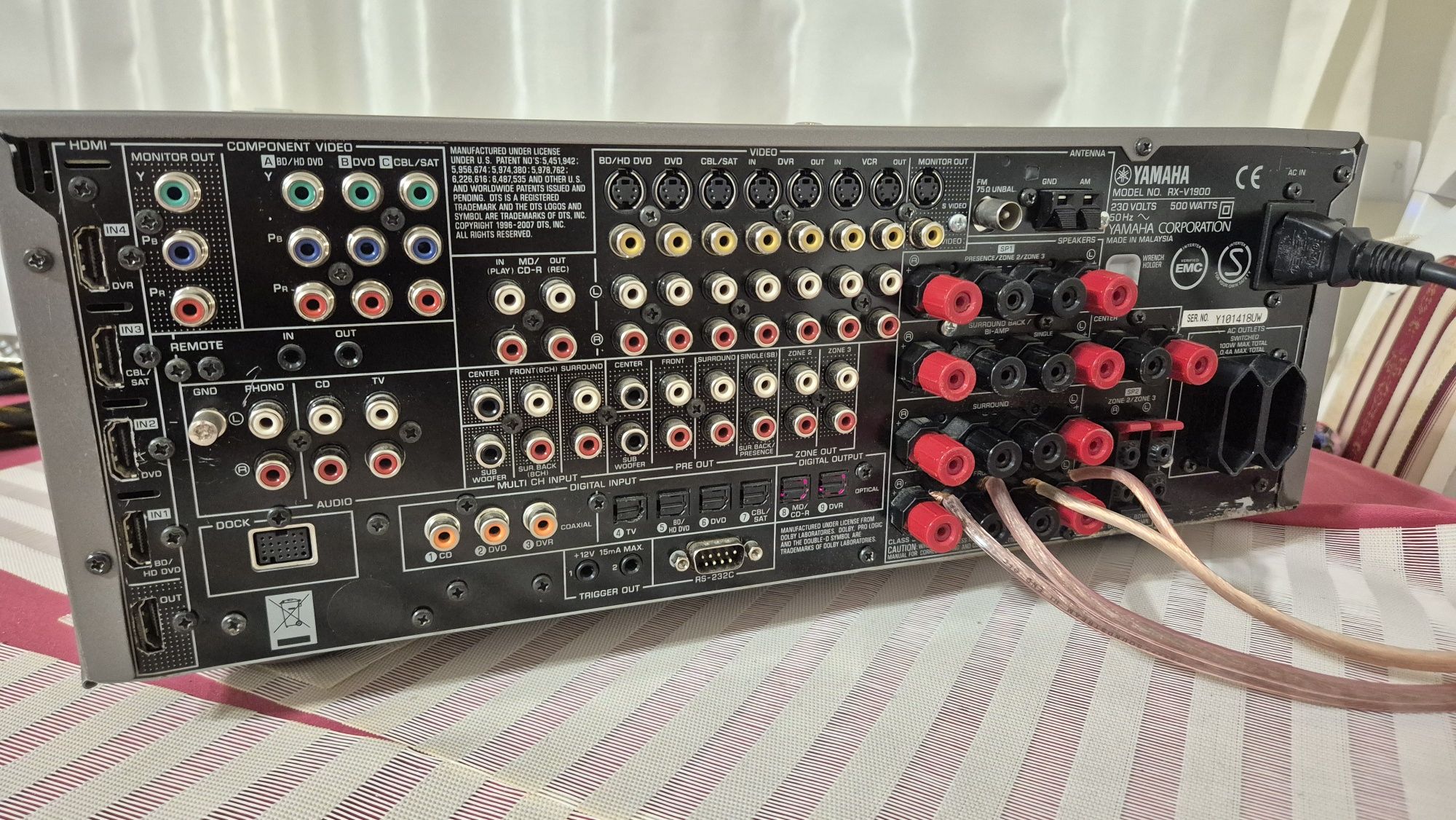 Yamaha RX-V1900 Ресівер ,підсилювач