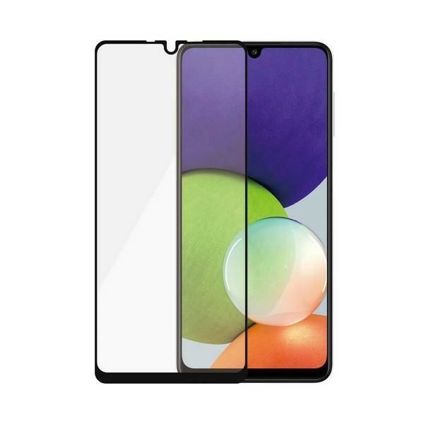 Szkło Hartowane PanzerGlass™  do Samsung A22 - Ochrona, Czarna