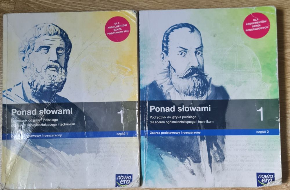 Podręcznik Ponad słowami, nowa era do klasy 1