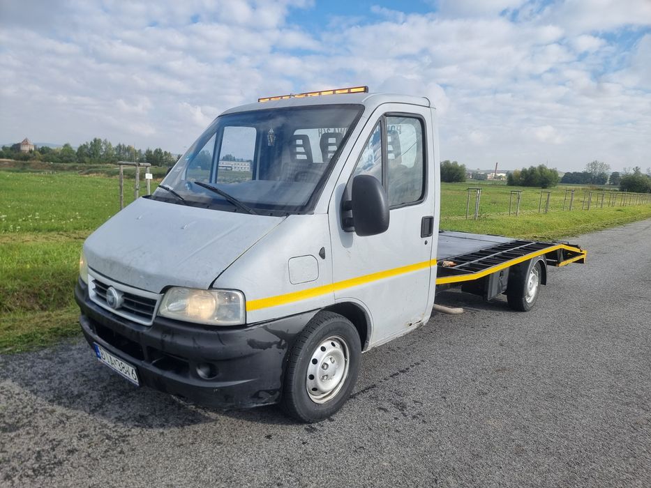 Autolaweta Fiat Ducato 2.8D 122km wciagarka dragon 6t oplaty rok zamia