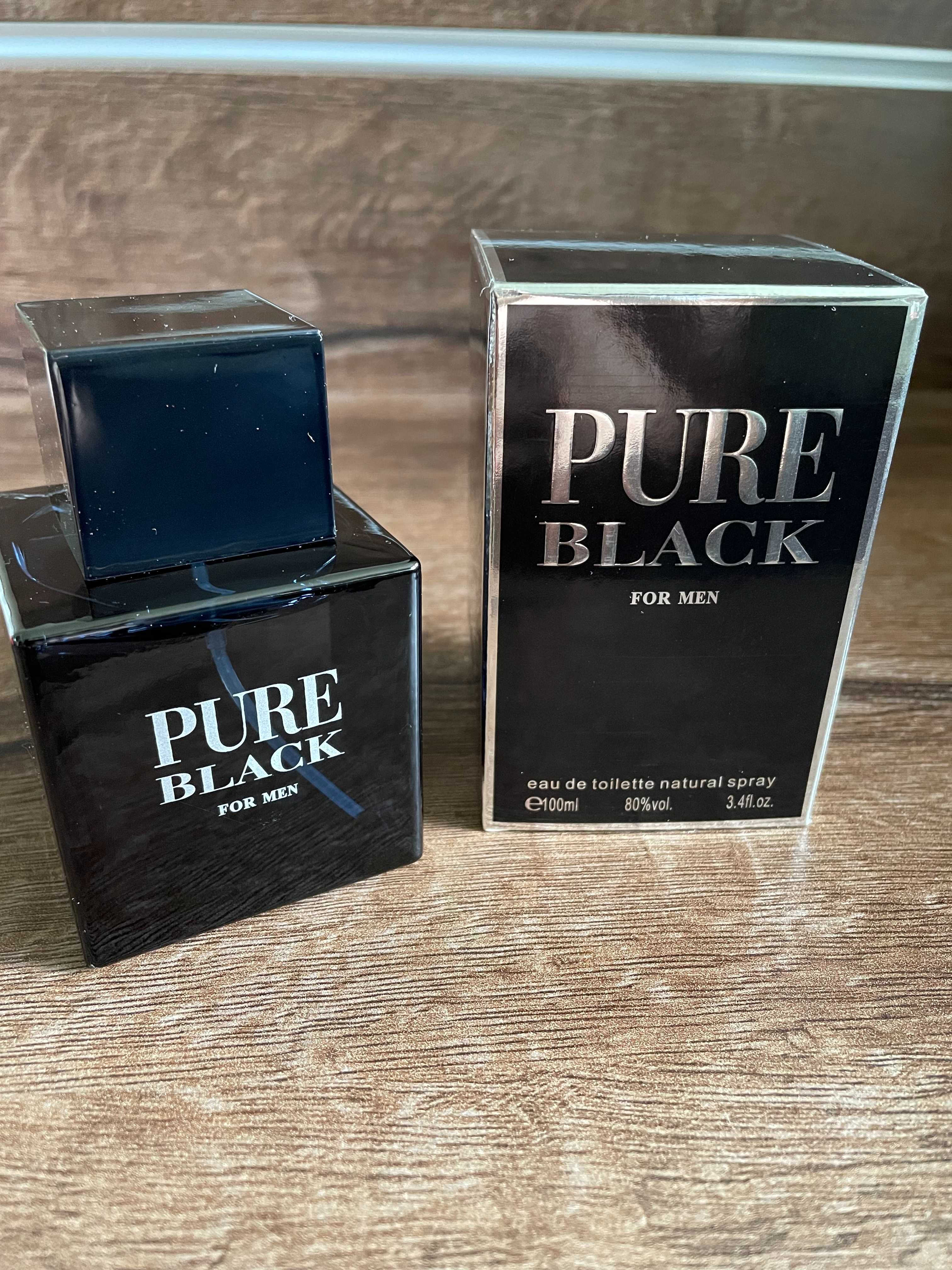 PURE BLACK FOR Men Perfumy męskie 100ml