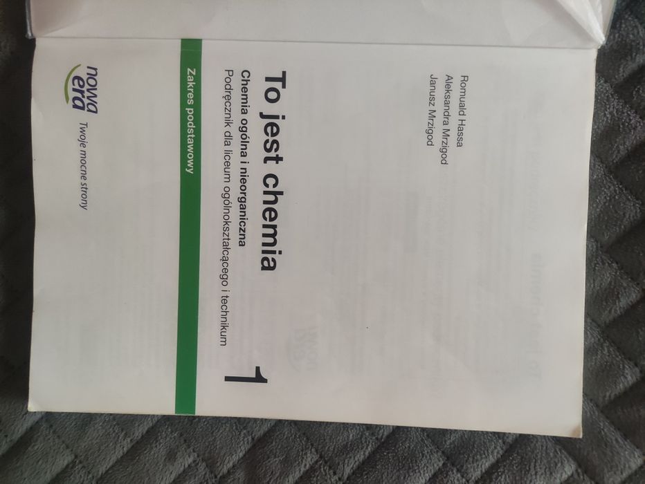 Podręcznik To jest chemia 1