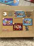 Puzzle drewniane 3x 24 elementy Psi Patrol