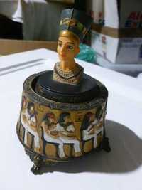 Caixa de musica decoração egipcia