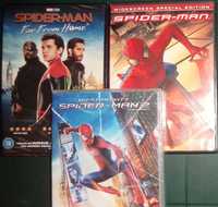 3x Spiderman Spider-man DVD - ENGLISH i PL, ładny stan