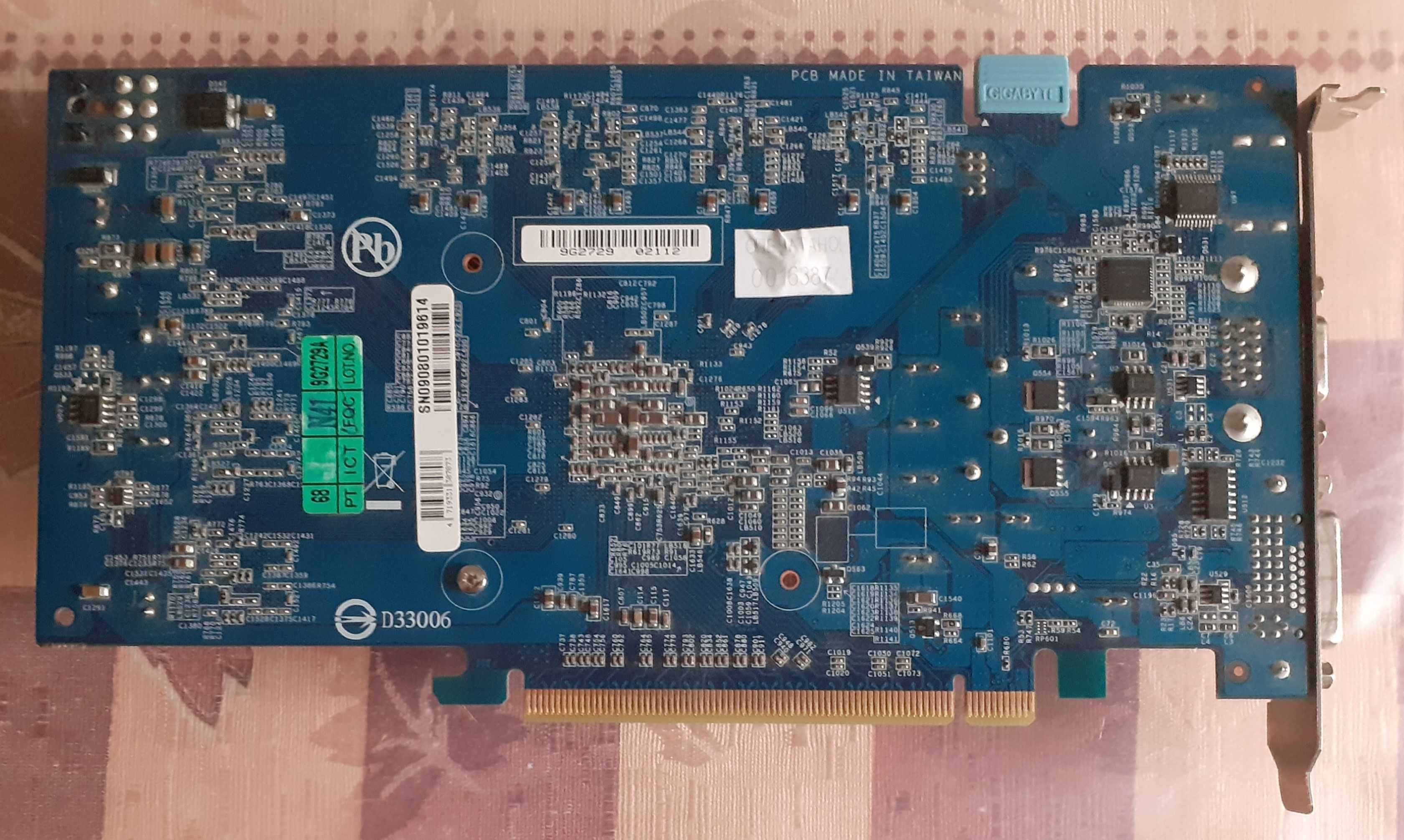 Відеокарта PCI-Ex Gigabyte GeForce 9600GT 512MB GDDR3 256bit Тест ОК