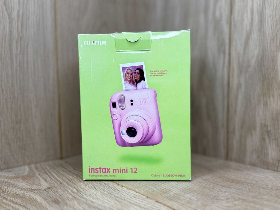 Фотокамера миттєвого друку Fujifilm Instax Mini 12 Blossom Pink
