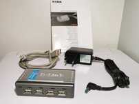 Rozdzielacz HUB USB 2,0 D-LINK DUB-H4 + Gratis